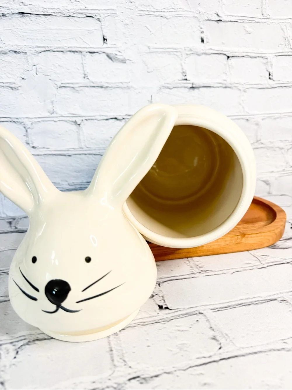 Rae Dunn Bunny Treats Canister